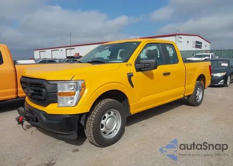 2021 Ford F-150 Xl from USA, damaged, VIN 1FTEX1CP5MKE18886